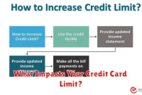 What Impacts Your Credit Card Limit?